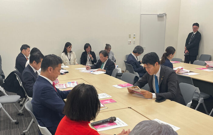 動物福祉議連　化粧品の動物実験禁止WT　第2回　参加議員写真