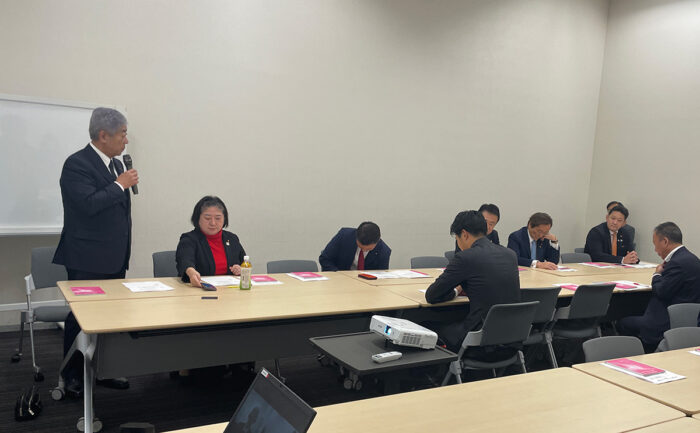 動物福祉議連　化粧品の動物実験禁止WT　第2回　参加議員写真