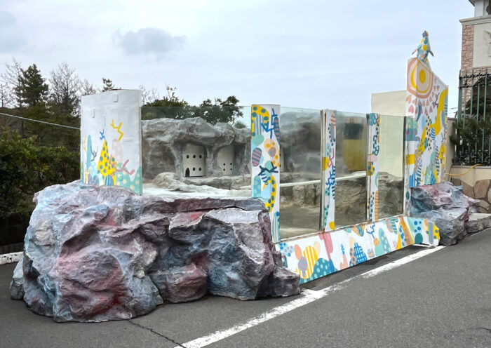 犬吠埼ホテルのペンギン施設　すでにpenguinはいない